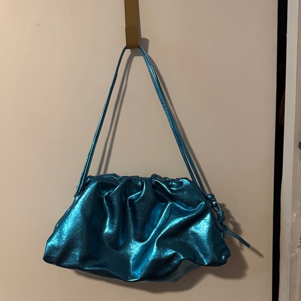 Shiny Teal Women's Clutch